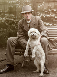 12 WW mit Hund Lyssie September 1912