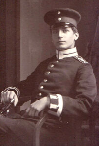 6 WW August 1908 Einjähriger beim Garde-Dragoner-Regiment Nr. 23